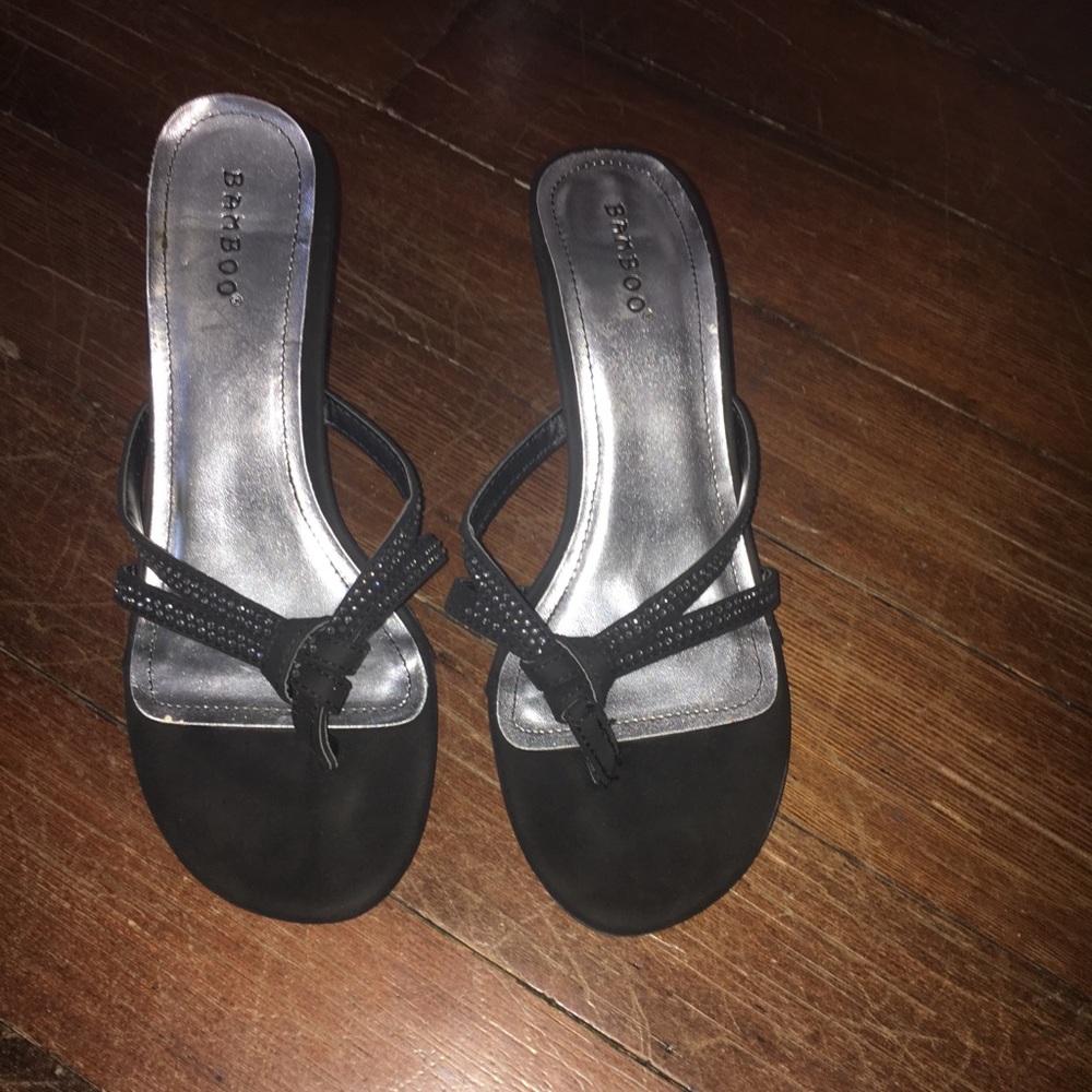 Black high heels